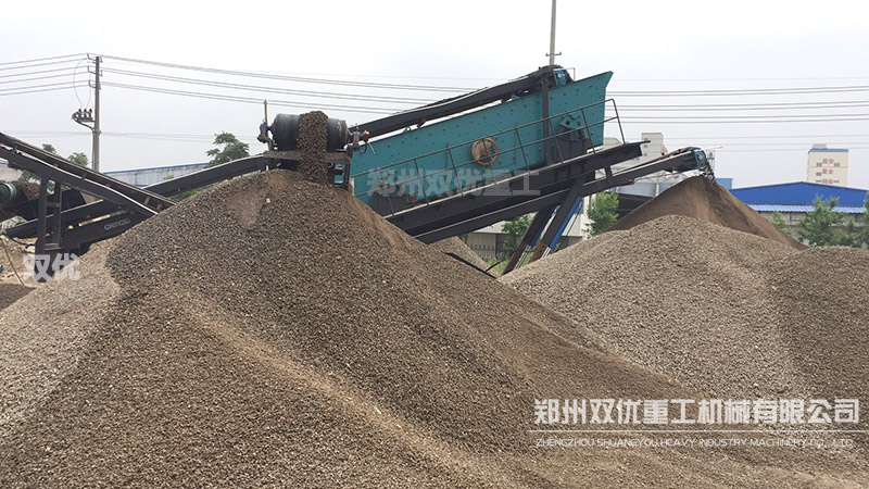 建筑固废再生骨料粒型好